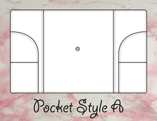 Load image into Gallery viewer, Holographic Chevron Mini HP Agenda Cover