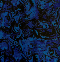 Load image into Gallery viewer, Blue Black Oil Slick Face Mask