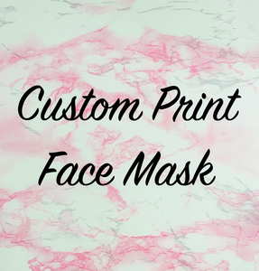 Custom Print Face Mask