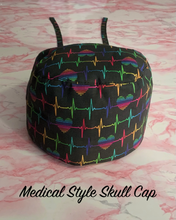 Load image into Gallery viewer, Rainbow Smile Skull Cap
