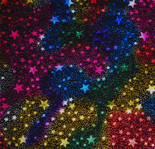 Load image into Gallery viewer, Foiled Starry Rainbow Face Mask