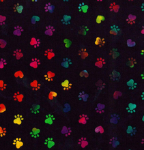 Load image into Gallery viewer, Tie Dye Paw Print Face Mask