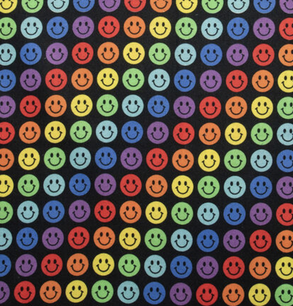 Rainbow Smile Face Mask