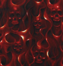 Load image into Gallery viewer, Red Smoke Skull Cap