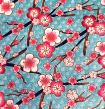 Load image into Gallery viewer, Sakura on Blue Face Mask