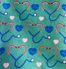 Load image into Gallery viewer, Stethoscope Heart Beat Face Mask