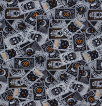 Load image into Gallery viewer, Scattered Tarot Face Mask