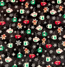 Load image into Gallery viewer, Hot Cocoa & Gingerbread Face Mask