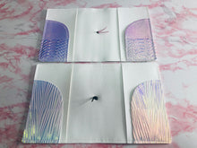 Load image into Gallery viewer, Holographic Chevron A5 Agenda Cover