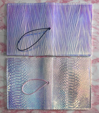 Load image into Gallery viewer, Holographic Chevron A5 Agenda Cover