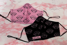 Load image into Gallery viewer, Ai Atelier Lovely Lip Fangs Black Face Mask