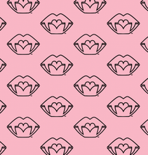 Load image into Gallery viewer, Ai Atelier Lovely Lip Fangs Pink Face Mask
