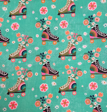 Load image into Gallery viewer, Floral Roller Skate Face Mask

